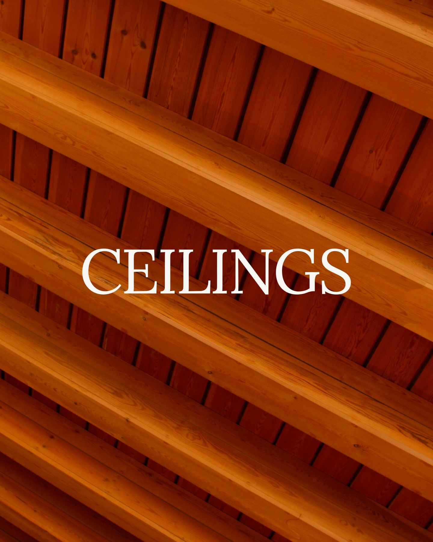 Ceiling woodwork example